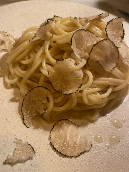 サマートリュフのスパゲッティ